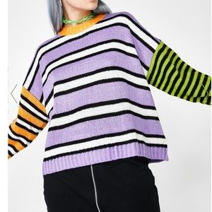 Mixed Stripe Sweater